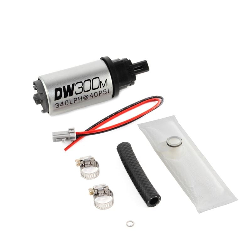 Deatschwerks DW300M series, 340lph, Ford in-tank fuel pump and install kit (gas only) (9-305-1037)