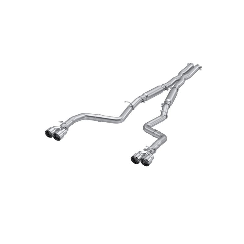 MBRP Exhaust 3in. Cat Back Dual Rear Quad Tips (S7115AL)