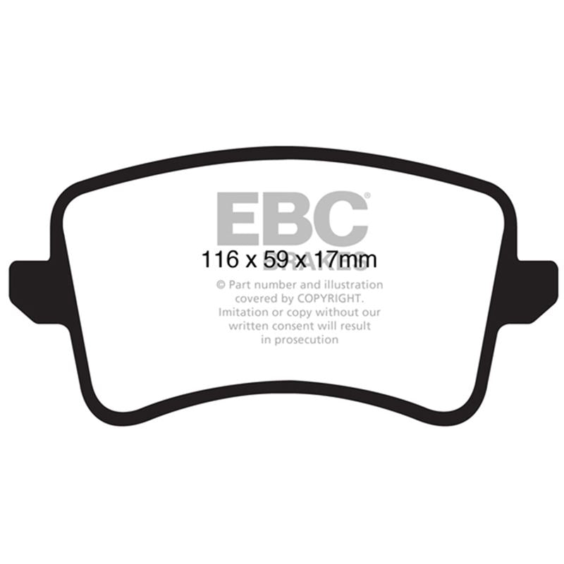 EBC Yellowstuff Street And Track Brake Pads (DP41988R)