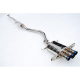 Invidia 17+ Honda Civic SI Hatchback Q300 Triple Titanium Tip Cat-back Exhaust (HS17CHB7Q33ST)