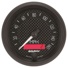 Load image into Gallery viewer, AutoMeter GT Series 3-3/8in In Dash 0-160 MPH Electronic Programmable Speedometer (8088)