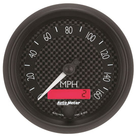 AutoMeter GT Series 3-3/8in In Dash 0-160 MPH Electronic Programmable Speedometer (8088)