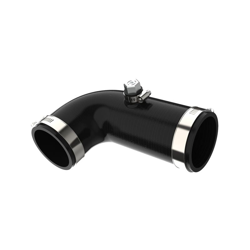 aFe BladeRunner 3 IN & 3-1/2 IN Aluminum Hot and Cold Charge Pipe Kit Black for 2021-2021 Cadillac Escalade(46-20454-B)