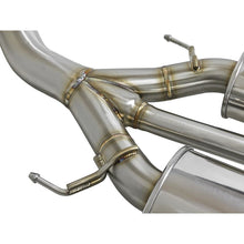 Load image into Gallery viewer, Takeda 3 IN 304 Stainless Steel Cat-Back Exhaust System w/ Black Tips (49-36623-B)