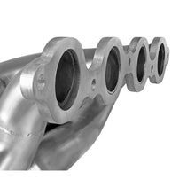 Load image into Gallery viewer, aFe Twisted Steel 409 Stainless Steel Shorty Header (48-44003)