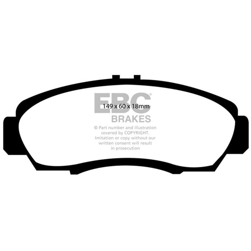 EBC Ultimax OEM Replacement Brake Pads (UD787)