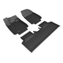 Load image into Gallery viewer, 3D Maxpider 2023+ Hyundai Ioniq Kagu 1st &amp; 2nd Row Floormat - Black (L1HY13401509)