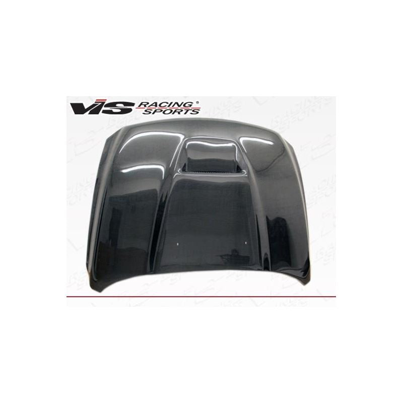 VIS Racing SRT Style Black Carbon Fiber Hood (09DGRAM2DSRT-010C)