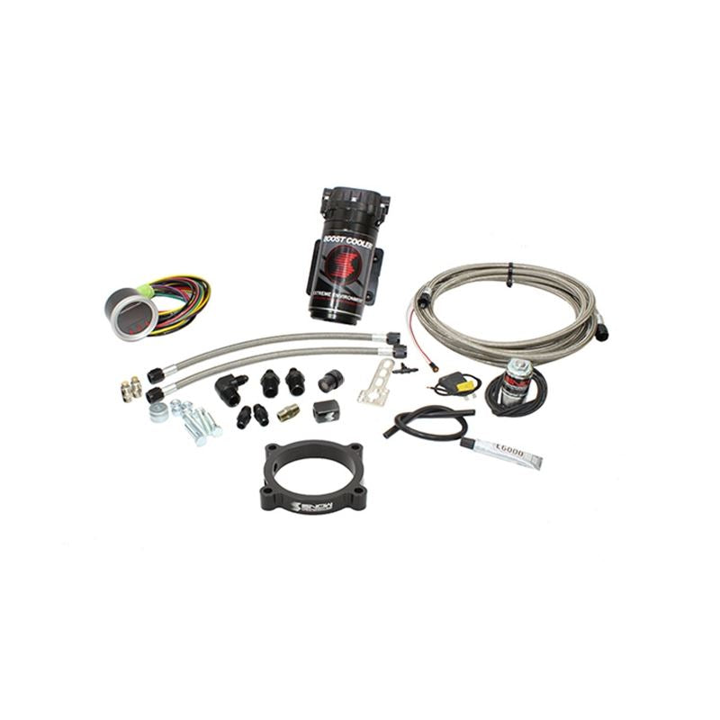 Snow Performance 11-17 Mustang Stg 2 Boost Cooler F/I Water Inj. Kit (SS Brded Line/4AN Fittings) w/ (SNO-2132-BRD-T)