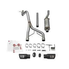 Load image into Gallery viewer, aFe Rebel Series 2-1/2 IN 409 Stainless Steel Cat-Back Exhaust System w/Black Tip (49-48056-B)