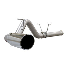 Load image into Gallery viewer, aFe Large Bore-HD 4 IN 409 Stainless Steel DPF-Back Exhaust System (49-42006)