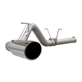 aFe Large Bore-HD 4 IN 409 Stainless Steel DPF-Back Exhaust System (49-42006)