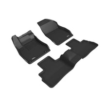 Load image into Gallery viewer, 3D Maxpider KAGU Floor Mat, BLACK, 1ST ROW/2ND ROW (L1NS12901509)