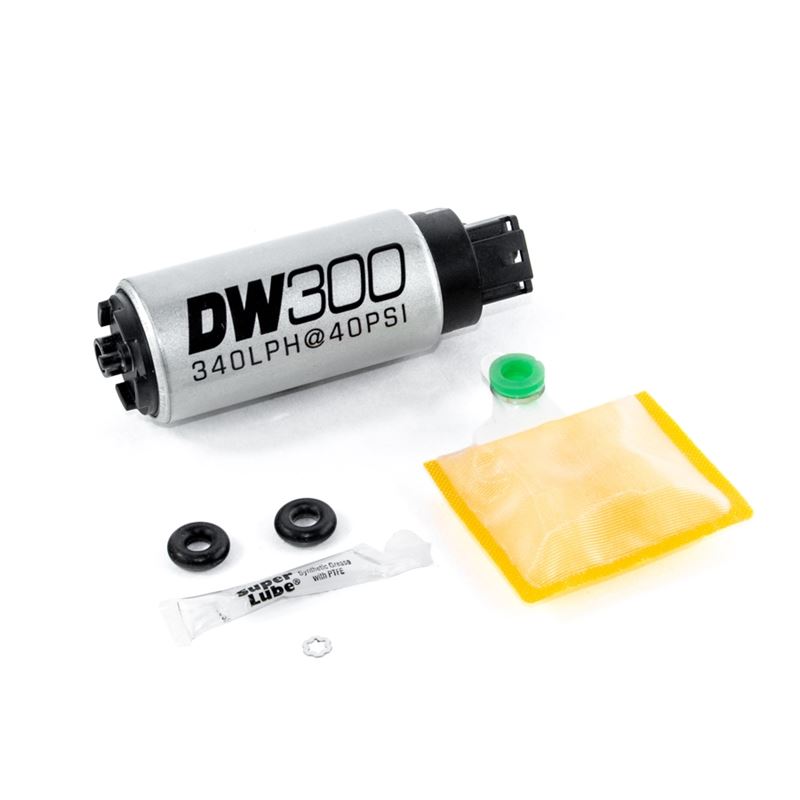 Deatschwerks DW300 series, 340lph in-tank fuel pump w/ install kit (turbo AWD)(9-301-0847)