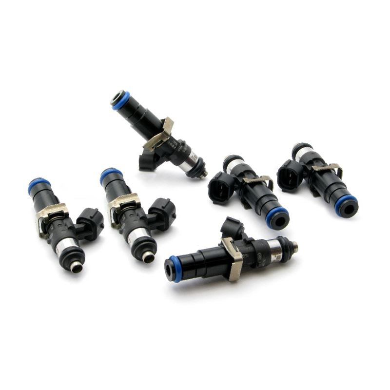 Deatschwerks Bosch EV14 Universal 60mm/14mm matched set of 6 injectors 220 lb/hr (16S-13-2200-6)