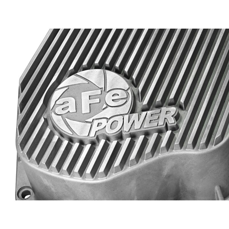 aFe Street Series Rear Differential Cover Raw w/ Machined Fins (46-70030)