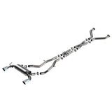 Borla 23-24 Nissan Z 2.5in S-Type Cat Back Exhaust 4.5in Tip - Stainless Steel Tips (140929)