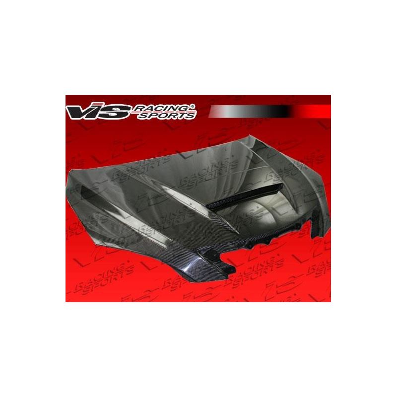 VIS Racing M Speed Style Black Carbon Fiber Hood (04MZ3HBMSP-010C)