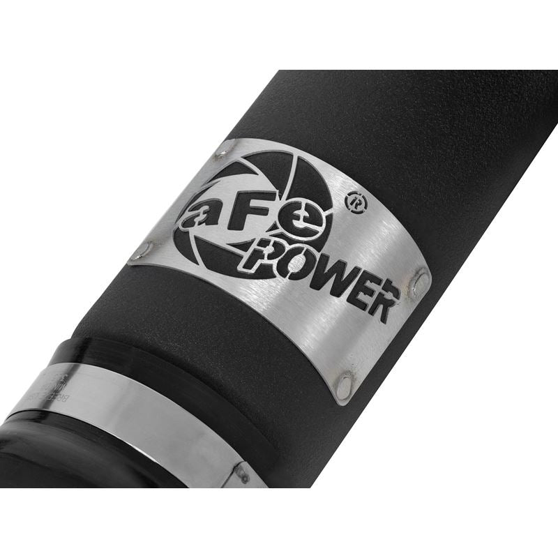 aFe BladeRunner 2-3/4 IN Aluminum Hot Charge Pipe Black (46-20088-B)