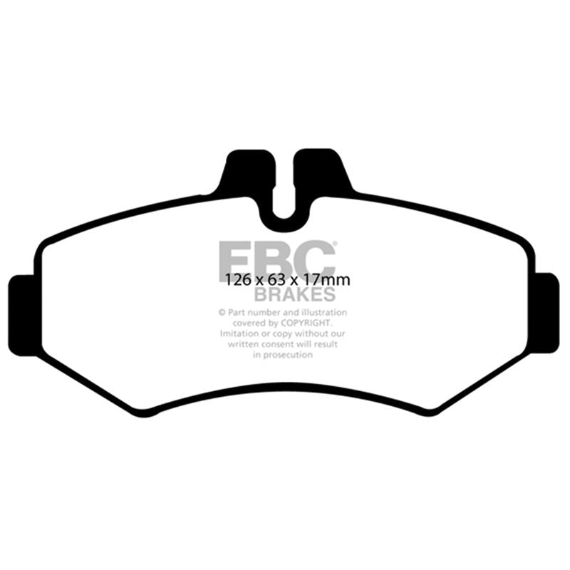 EBC Yellowstuff Street And Track Brake Pads (DP41298R)