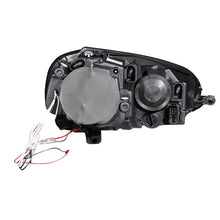 Load image into Gallery viewer, ANZO USA 2006-2009 Volkswagen Rabbit Projector Headlights w/ Halo Black (CCFL) (121345)