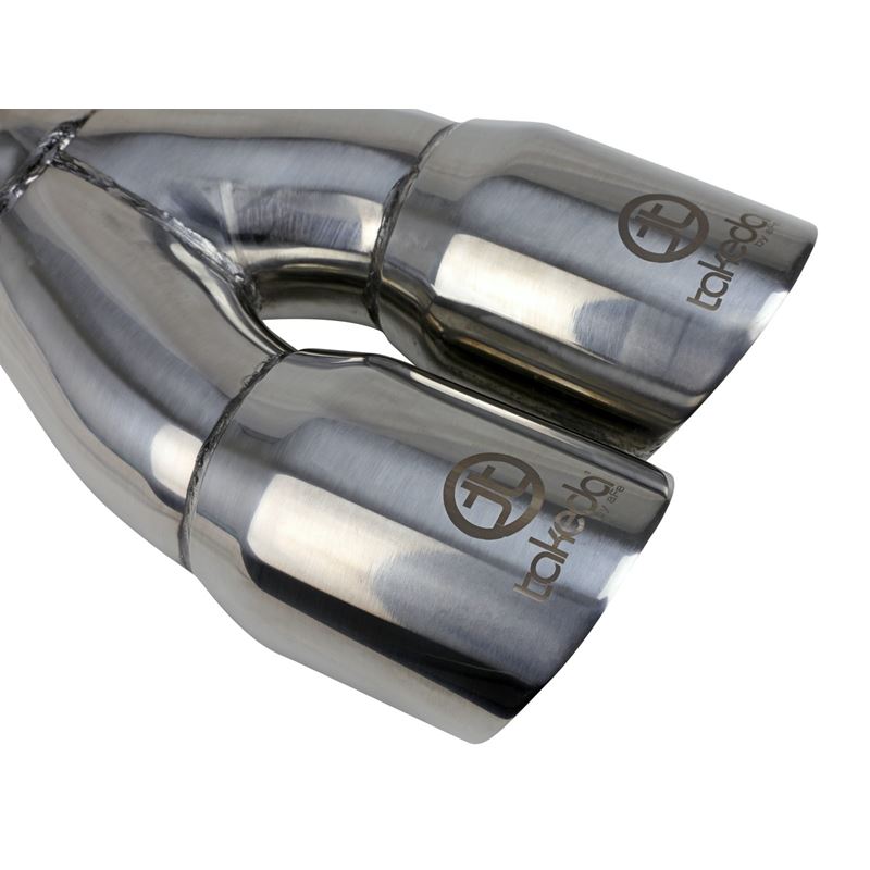 afe MACH Force-Xp 304 Stainless Steel Clamp-on Exhaust Tip Polished (49T25364-P10)