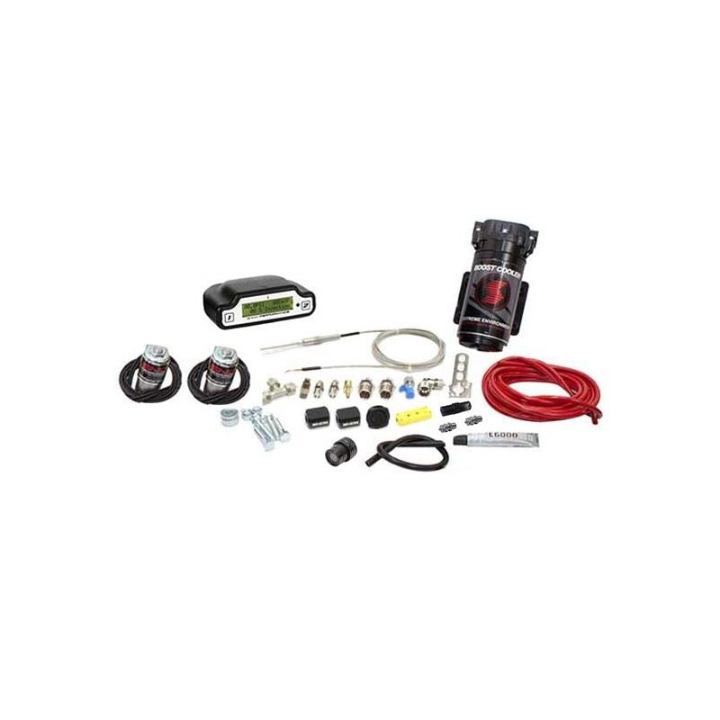 Snow Performance Univ Stg 3 Boost Cooler Water Inj. Kit (Red Hi-Temp Tubing/Quick Fittings) w/o Tank (SNO-50100-T)