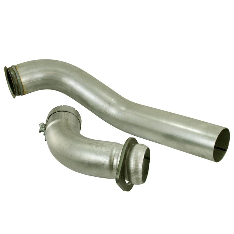 aFe Large Bore-HD 4 IN 409 Stainless Steel Downpipe (49-43025-1)