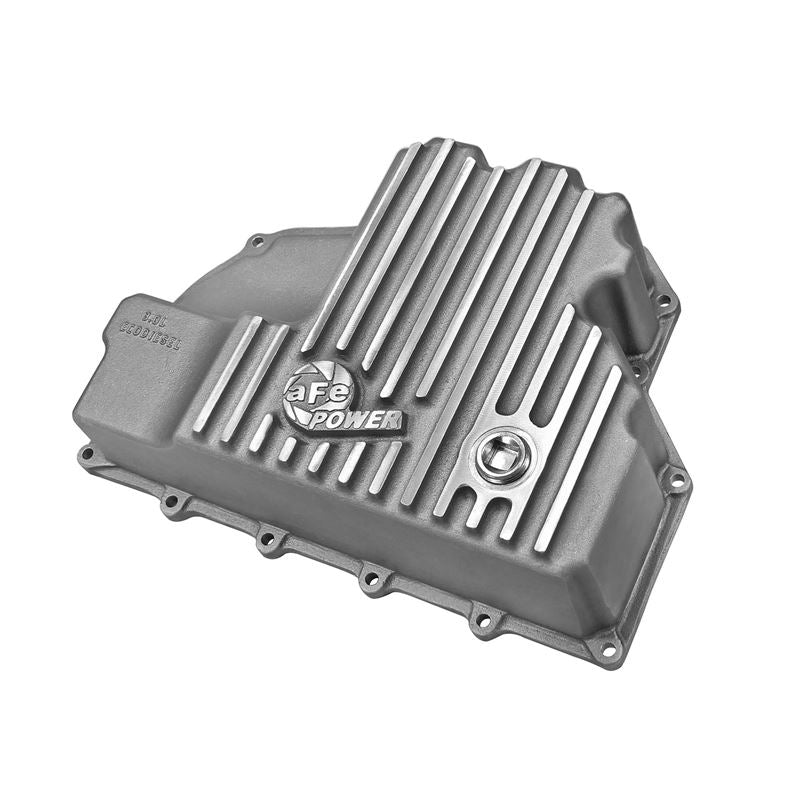 aFe Street Series Engine Oil Pan Raw w/ Machined Fins (46-70280)