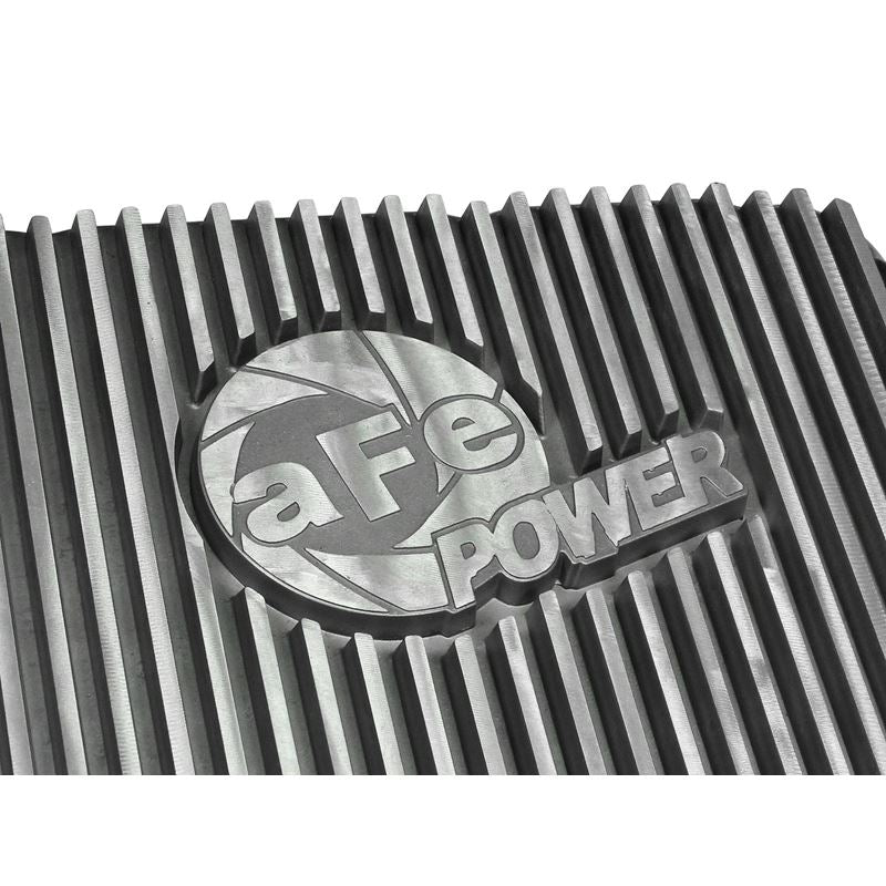 aFe Power Transmission Pan Raw w/ Machined Fins (46-70060)