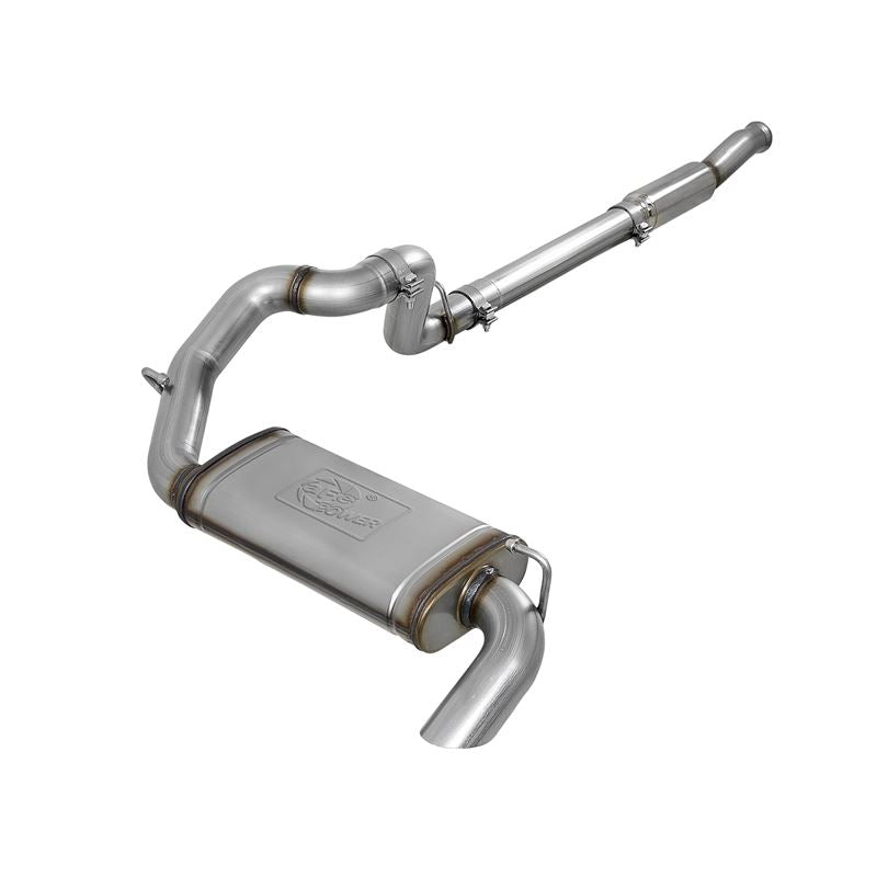 aFe MACH Force-Xp 3 IN 409 Stainless Steel Cat-Back Hi-Tuck Exhaust System (49-48079)