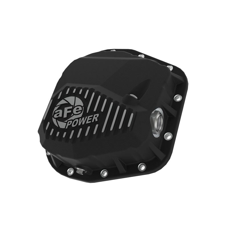 aFe Rear Differential Cover Black w/ Machined Fins for 97-23 Ford F-150 Pro Series (46-71320B)