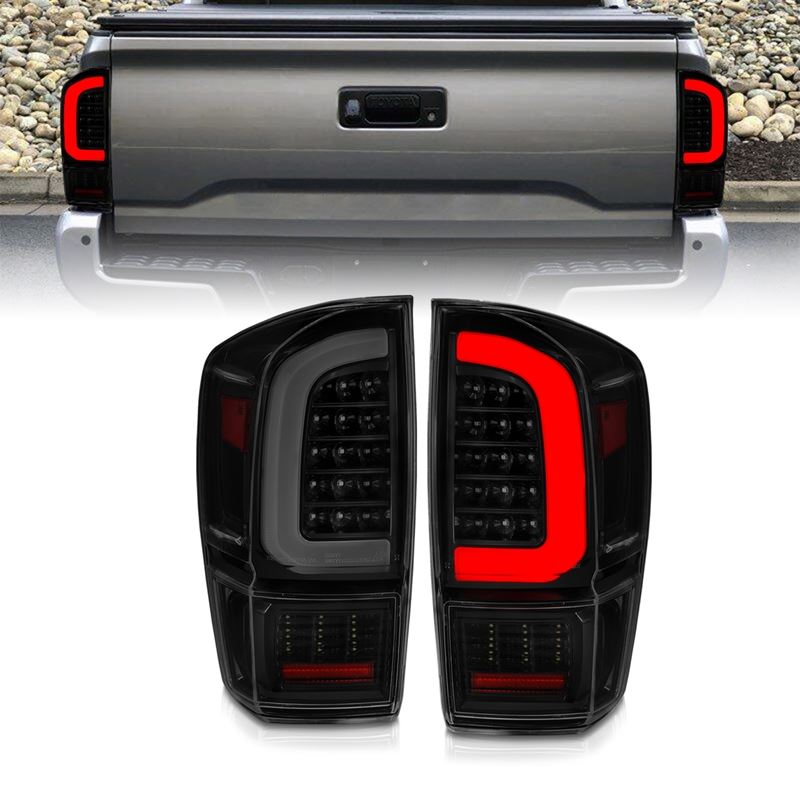 ANZO USA Tail Light Assembly for Toyota Tacoma 16-23 (311401)