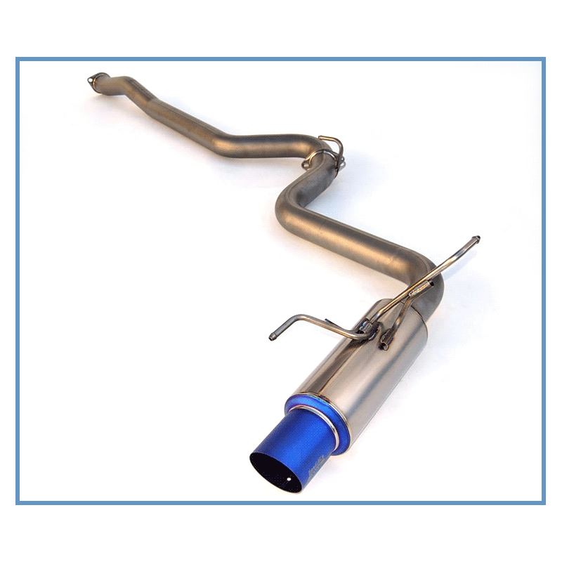 Invidia 2015+ WRX/STi 4 Door 80mm Single Outlet Full Titanium Cat-Back Exhaust (HS15SW4TRG)