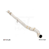 GTHAUS Meistershaft Full Cat-Back Full Cat-Back LSR pipes; Stainless Steel (ME5113001)