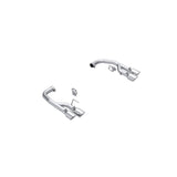 MBRP Exhaust 2.5in. Axle-Back with Quad 4in. Dual Wall Tips Race Version T304 (S7281304)