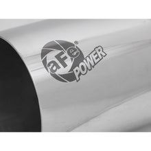 Load image into Gallery viewer, aFe MACH Force-Xp 304 Stainless Steel Clamp-on Exhaust Tip Polished Right Side Exit (49T35404-P07)