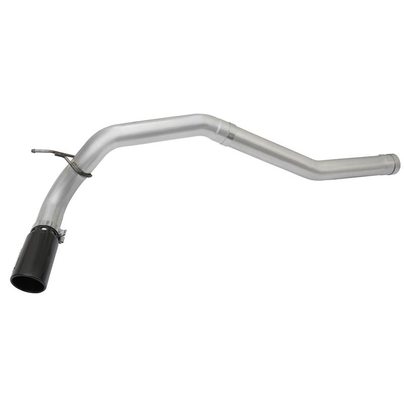 aFe ATLAS 4 IN Aluminized Steel DPF-Back Exhaust System w/Black Tip (49-06113-B)