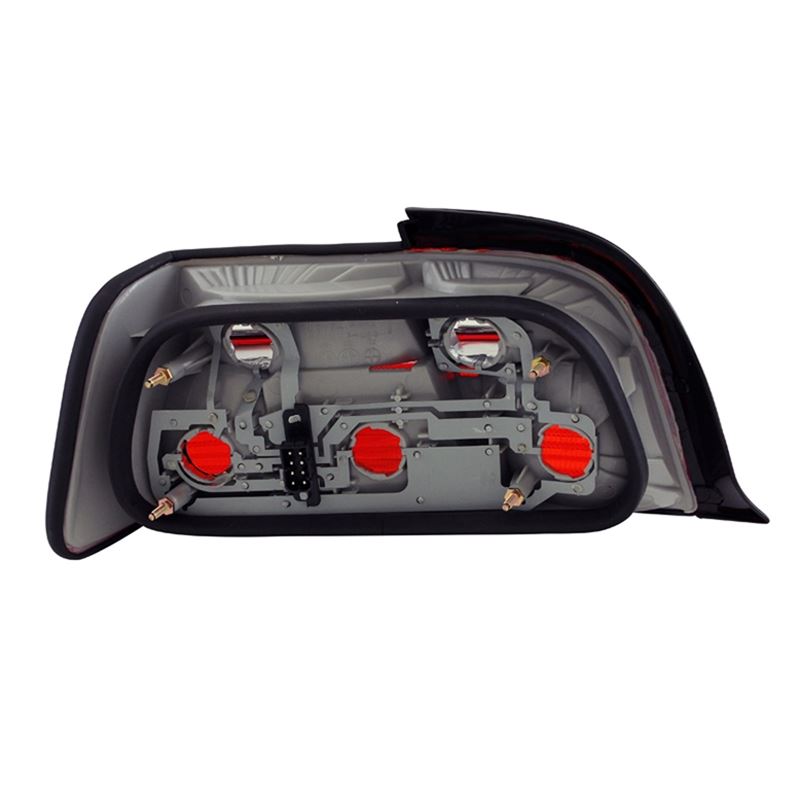 ANZO USA 1992-1998 BMW 3 Series E36 Taillights Red/Clear (221215)