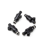 Deatschwerks Universal Low Impedance 14mm upper set of 4 injector 1200cc/min (42M-14-1200-4)