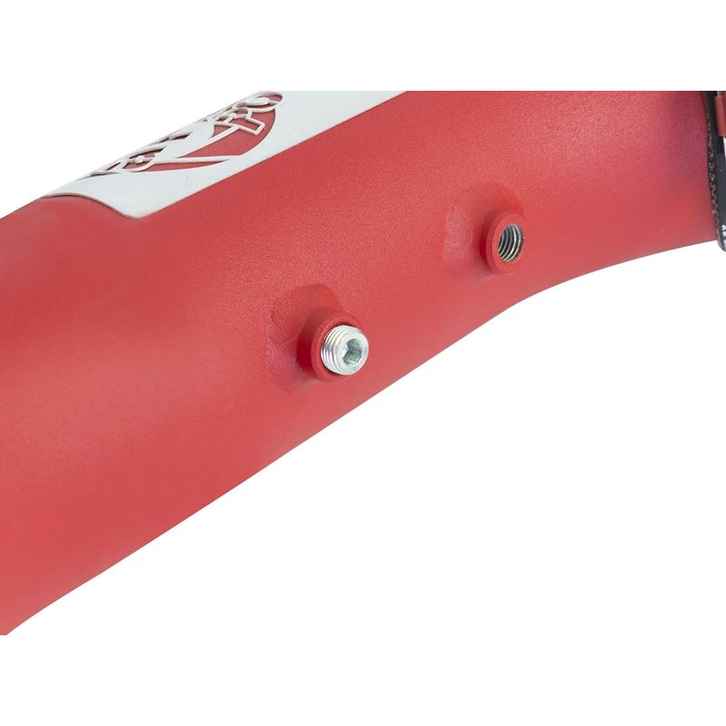 aFe BladeRunner 3 IN Aluminum Cold Charge Pipe Red (46-20269-R)