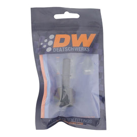 DeatschWerks 8AN Female Flare Swivel to 3/8in Male EFI Quick Disconnect - Anodized Matte Black (6-02-0133-B)