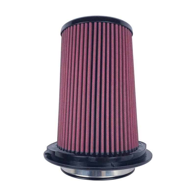 Injen Technology 8-Layer Oiled Cotton Air Filter- 5" Flange ID,8.0" Twist Lock Base/7.90" (X-1116-BR)