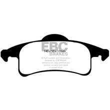 Load image into Gallery viewer, EBC Yellowstuff Street And Track Brake Pads (DP41606R)