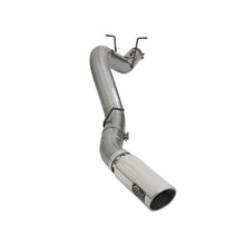 Load image into Gallery viewer, aFe Large Bore-HD 4 IN 409 Stainless Steel DPF-Back Exhaust System w/Polished Tip (49-44085-P)