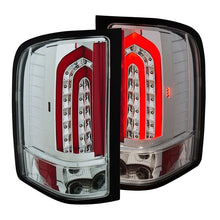 Load image into Gallery viewer, ANZO USA 2007-2013 Chevrolet Silverado 1500 LED Taillights Chrome (321341)