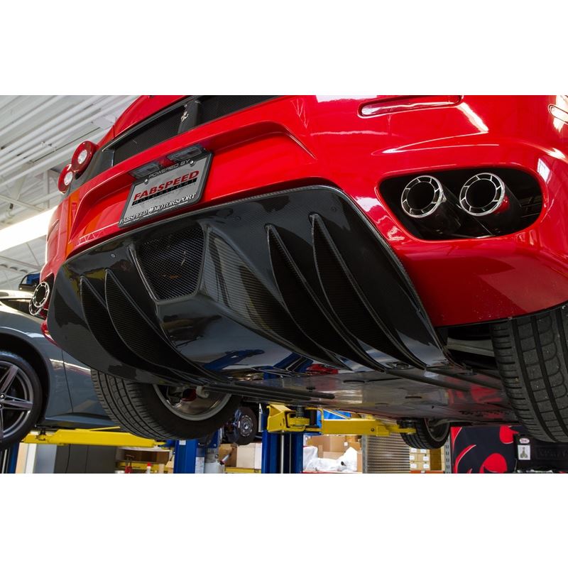 Fabspeed Ferrari F430 Carbon Fiber Rear Diffuser (FS.FER.430.CFRD)