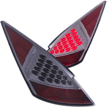 Load image into Gallery viewer, ANZO USA 2003-2005 Nissan 350Z LED Taillights Smoke (321254)