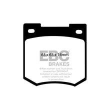Load image into Gallery viewer, EBC Greenstuff 2000 Series Sport Brake Pads (DP2106)