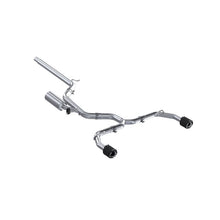 Load image into Gallery viewer, MBRP Exhaust 3in. Cat Back 2.5in Dual Split Rear T304 CF Tip (S46173CF)